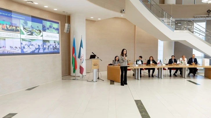 Руководящий состав компании Azerconnect встретился со студентами Университета ADA - ФОТО