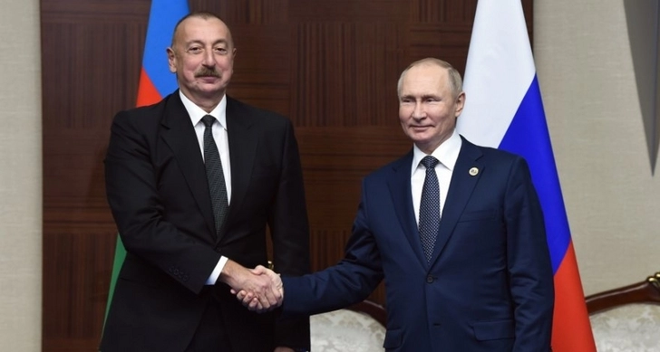 Ильхам Алиев и Владимир Путин провели телефонный разговор