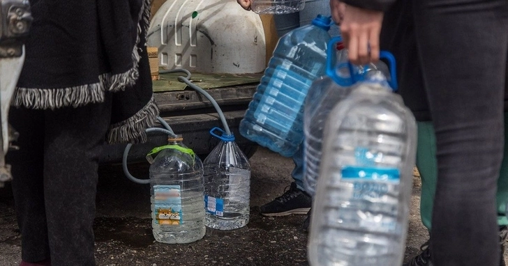 70% украинской столицы осталось без воды - ВИДЕО