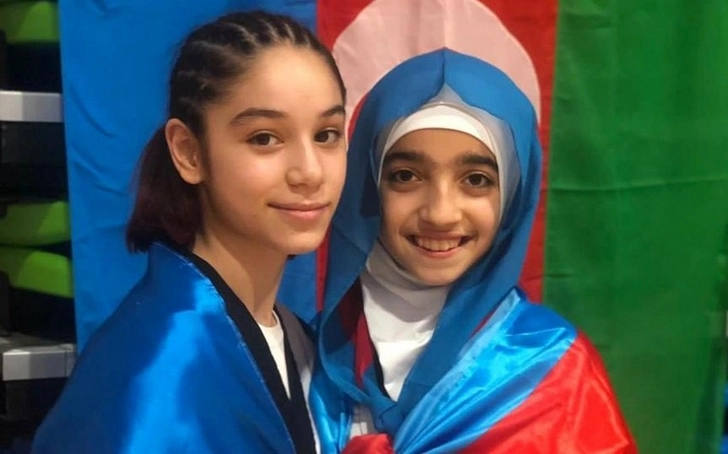 Азербайджанские таэквондистки завоевали две медали в первый день ЧЕ