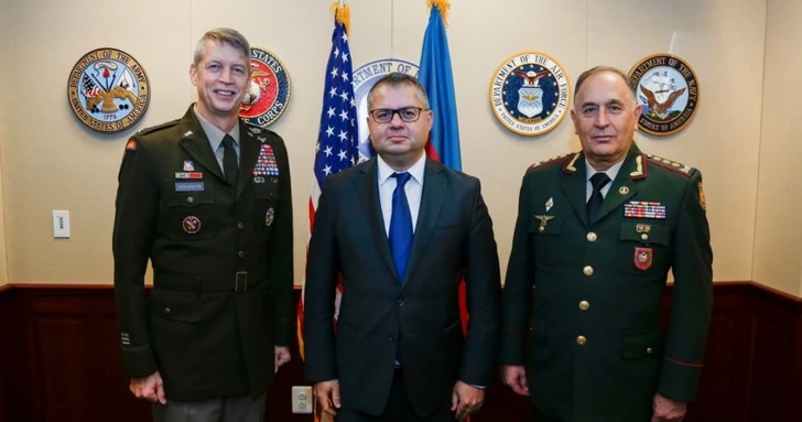 Обсуждено сотрудничество в области безопасности между США и Азербайджаном - ОБНОВЛЕНО - ФОТО