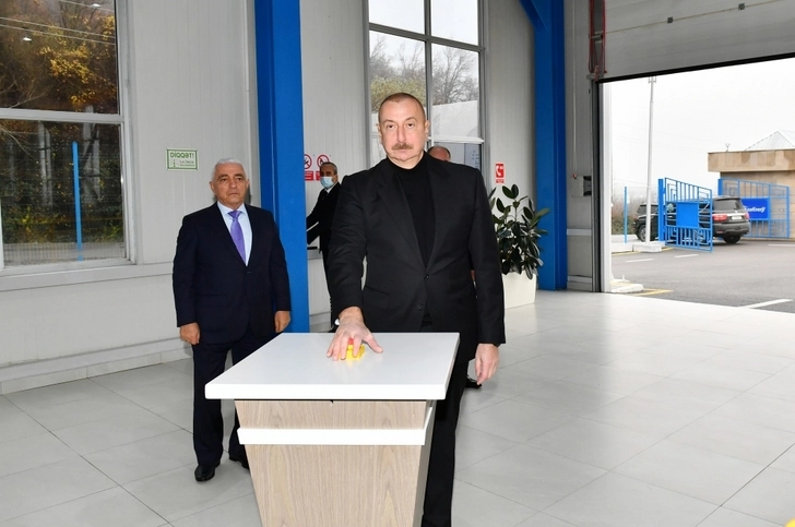 Ильхам Алиев принял участие в открытии в Огузе каскада малых гидроэлектростанций - ОБНОВЛЕНО/ФОТО/ВИДЕО