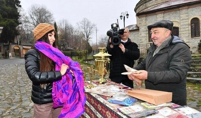 Лейла Алиева поделилась фотографиями из поездки в Шеки и Огуз - ФОТО