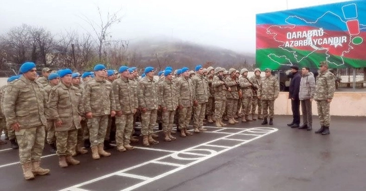 На освобожденных территориях Азербайджана проведены встречи с военнослужащими - ФОТО