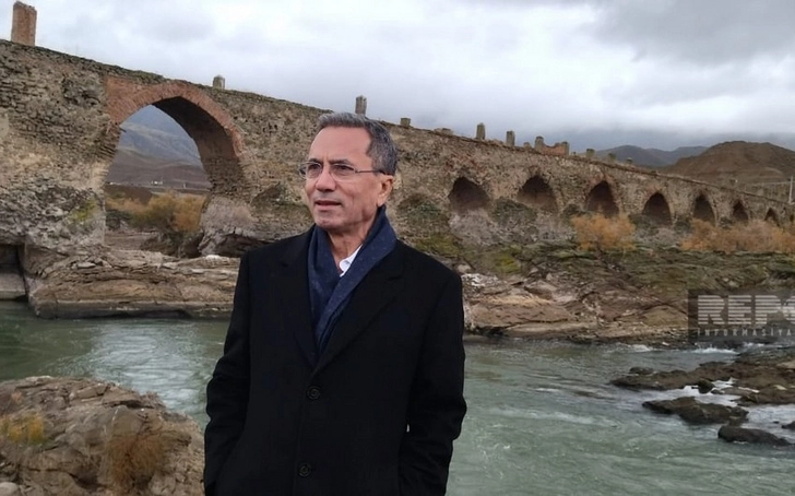 Ахмед Обалы посетил Худаферинский мост - ФОТО