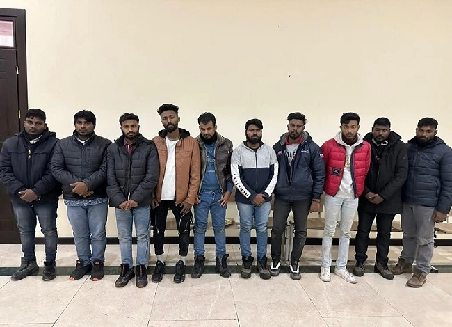 Задержаны 10 граждан Шри-Ланки, пытавшихся незаконно перейти из Азербайджана в Россию