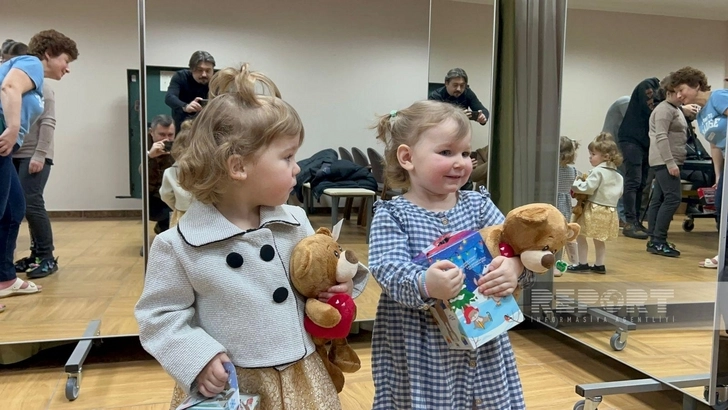 Сотрудники российского представительства Фонда Гейдара Алиева посетили детский дом в Москве - ФОТО