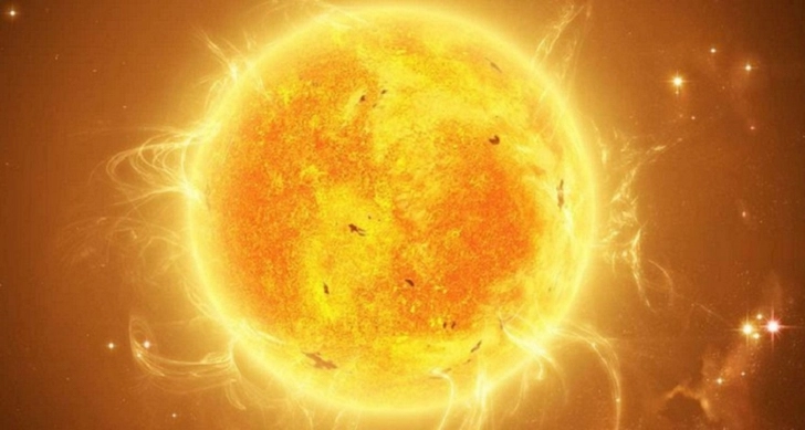 Солнце выпустило восемь вспышек в сторону Земли