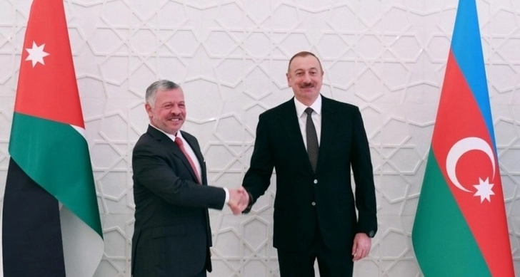 Король Иордании направил поздравительное письмо Президенту Азербайджана
