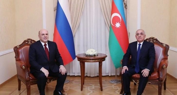 Премьеры Азербайджана и РФ обсудили совместную работу по экономическим проектам