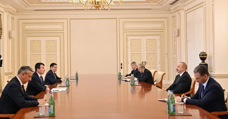 Ильхам Алиев принял заместителя премьер-министра Узбекистана - ОБНОВЛЕНО