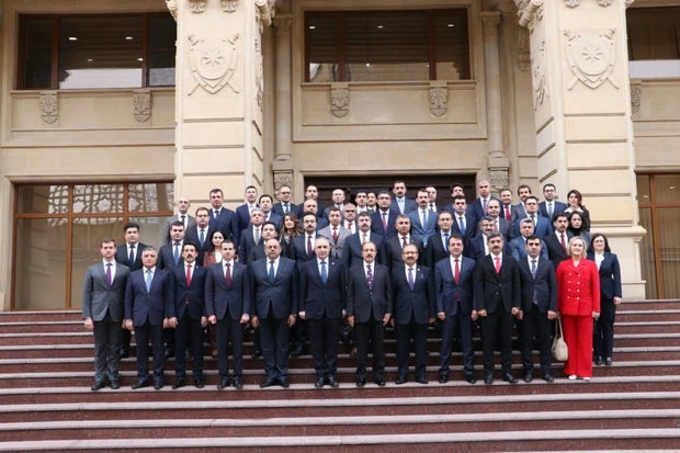 Делегация Совета судей и прокуроров Турции находится с визитом в Азербайджане - ФОТО