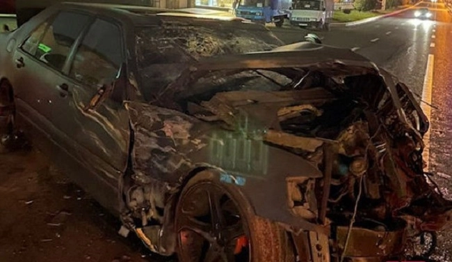 В Баку произошла цепная авария: есть пострадавшие - ФОТО