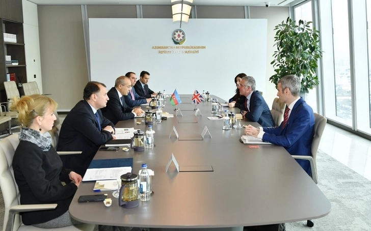 Азербайджан и Великобритания обсудили проекты в Карабахе - ФОТО