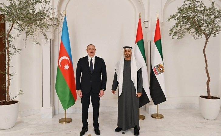 Состоялась встреча Президента  Ильхама Алиева с Президентом Объединенных Арабских Эмиратов - ФОТО/ОБНОВЛЕНО