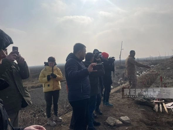 Media.az - Новости Азербайджана - Украинские журналисты ознакомились с работами по разминированию в Агдаме - ФОТО