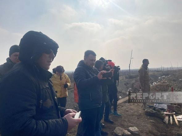 Media.az - Новости Азербайджана - Украинские журналисты ознакомились с работами по разминированию в Агдаме - ФОТО
