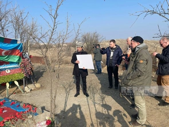 Media.az - Новости Азербайджана - Украинские журналисты ознакомились с работами по разминированию в Агдаме - ФОТО