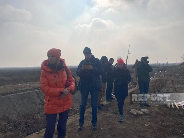 Media.az - Новости Азербайджана - Украинские журналисты ознакомились с работами по разминированию в Агдаме - ФОТО