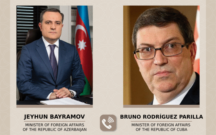 Состоялся телефонный разговор между главами МИД Азербайджана и Кубы