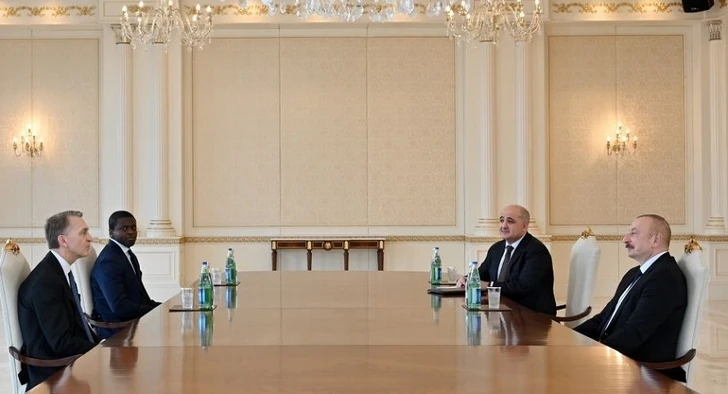 Ильхам Алиев принял генерального исполнительного директора Brookfield Asset Management