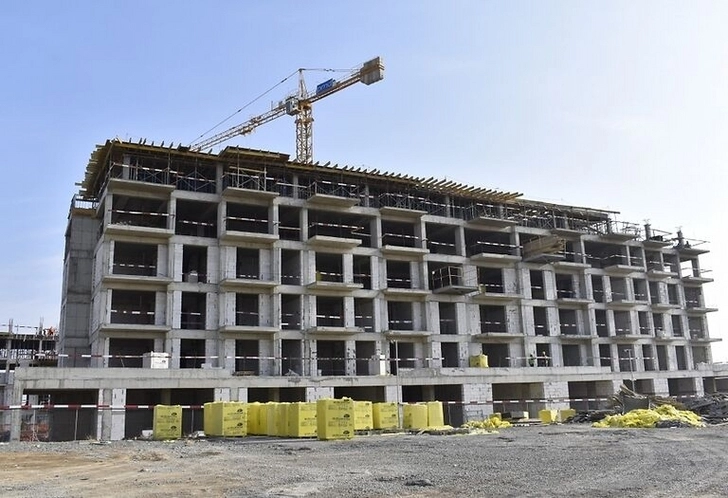Строительство шести домов в жилом квартале города в Агдаме будет завершено до конца текущего года – ФОТО
