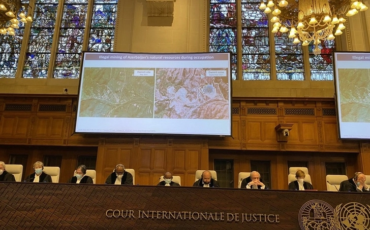 В Международном суде ООН представлены кадры, подтверждающие нанесенный Арменией ущерб Азербайджану - ФОТО