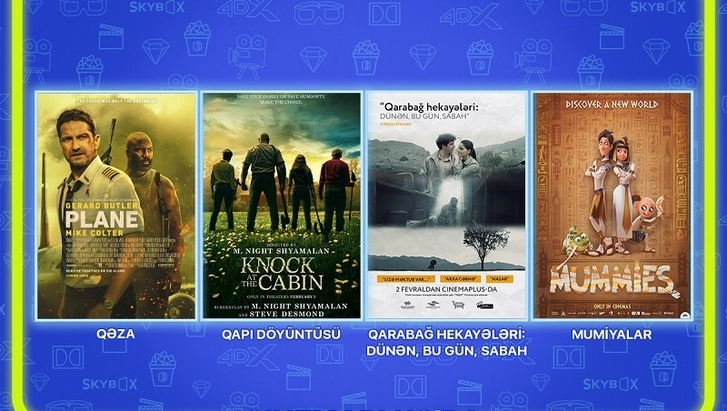 Список фильмов, которые выходят в прокат с 2 февраля в сети кинотеатров CinemaPlus - ВИДЕО