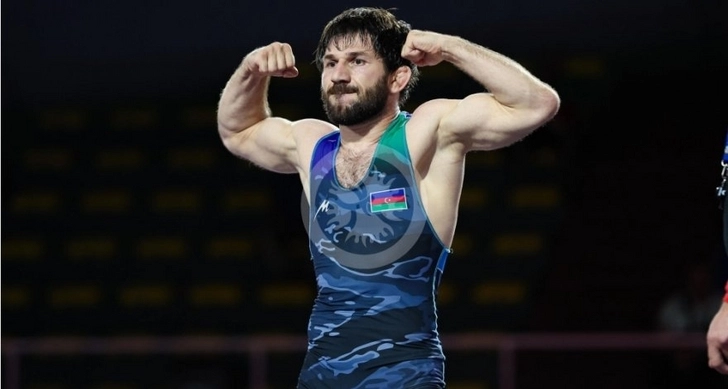 Азербайджанский борец взял верх над иранцем и завоевал золотую медаль на Zagreb Open