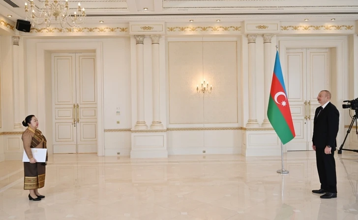 Президент Азербайджана принял верительные грамоты посла Лаоса - ОБНОВЛЕНО