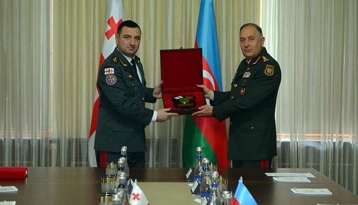 Командующий Силами обороны Грузии прибыл в Азербайджан - ВИДЕО