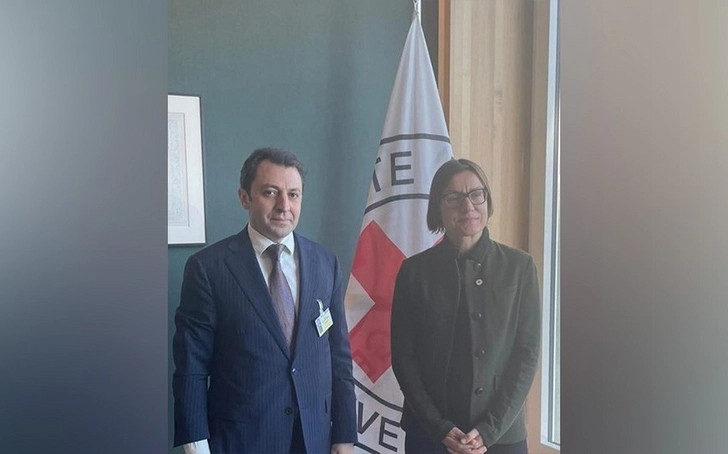 Замглавы МИД Азербайджана встретился в Женеве с президентом МККК