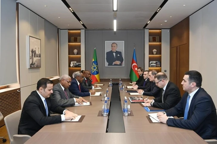 Состоялась встреча глав МИД Азербайджана и Эфиопии - ФОТО