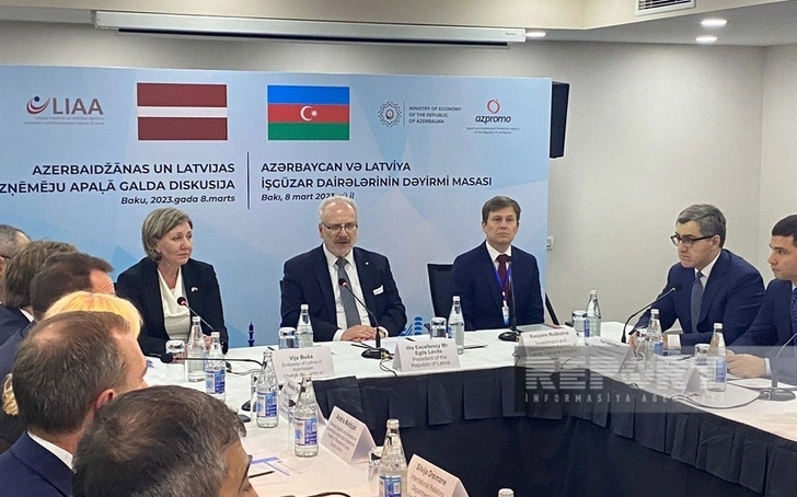 Эгилс Левитс: Азербайджан - главный торговый партнер Латвии