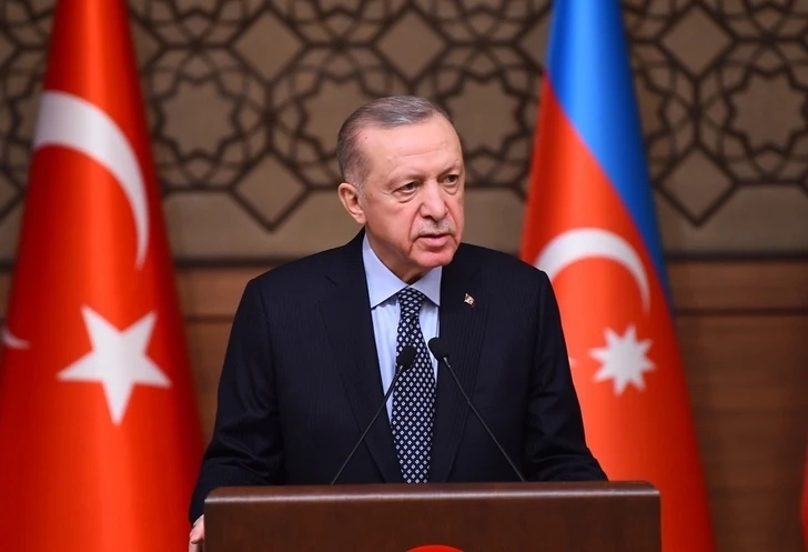 Эрдоган: Тюркский инвестиционный фонд будет способствовать экономическому единству наших братских стран
