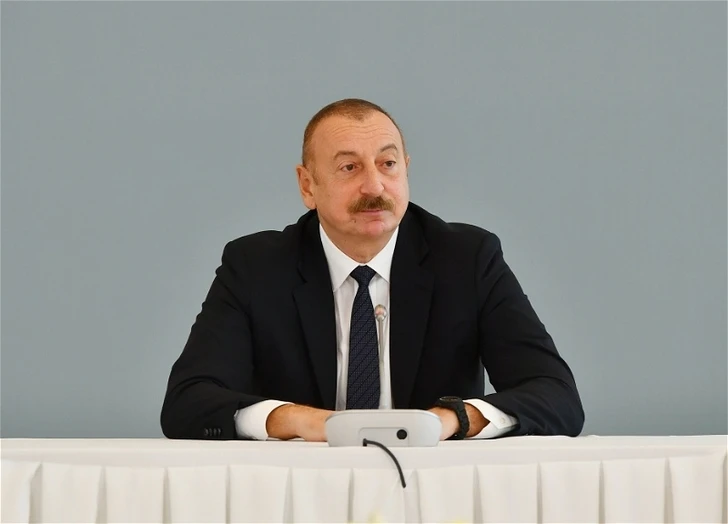 Ильхам Алиев: Сегодня мы строим и творим на всех освобожденных землях