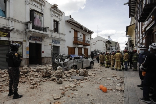 Число погибших при землетрясении в Эквадоре увеличилось до 12 - ОБНОВЛЕНО/ВИДЕО