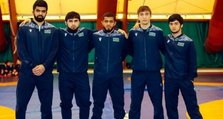 Азербайджанские борцы вольного стиля завоевали четыре медали на ЧЕ в Румынии