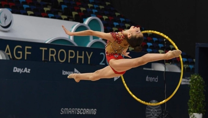 В Баку стартовал заключительный день 28-го чемпионата Азербайджана по художественной гимнастике - ФОТО