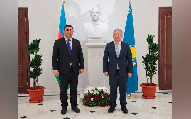 В Казахстане состоялась встреча послов Азербайджана и Турции - ФОТО