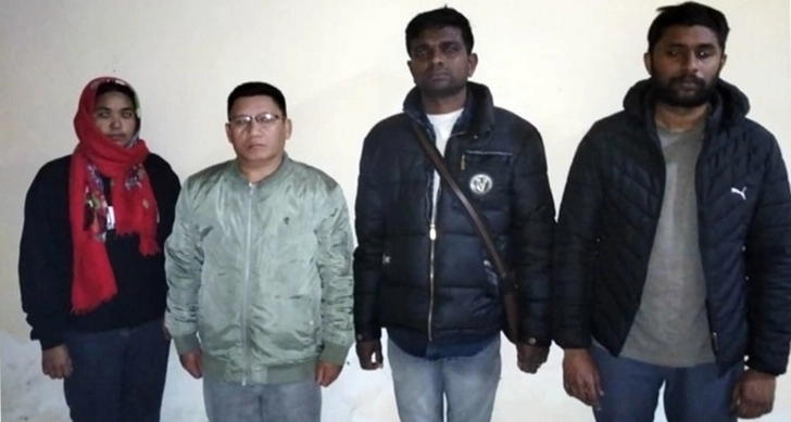 В Азербайджане задержаны граждане Непала и Шри-Ланки, пытавшиеся нарушить границу