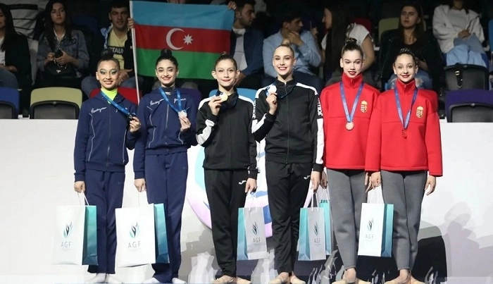 Азербайджанские гимнастки завоевали медали на международном турнире