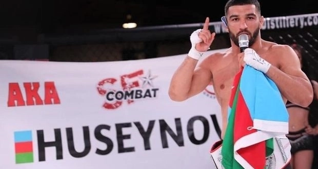 Азербайджанский боец ​​нокаутировал соперника в США за 55 секунд - ВИДЕО