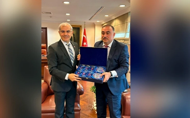 Посол Азербайджана встретился с замминистра иностранных дел Турции - ФОТО