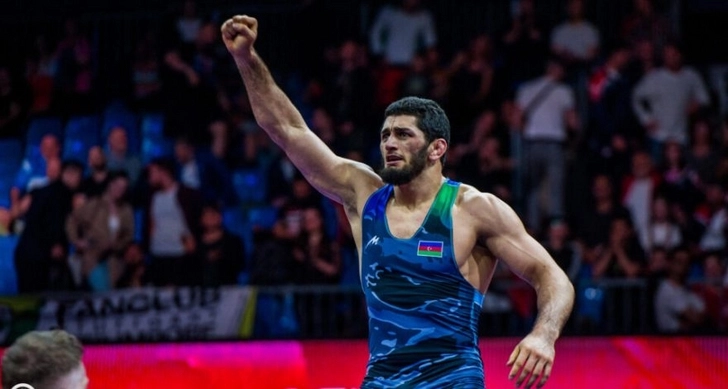 Азербайджанский борец завоевал серебряную медаль на ЧЕ в Хорватии