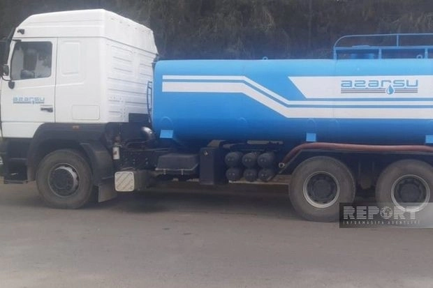 В Билясуварском районе возникли проблемы с питьевой водой: семи селам выделили водовозы - ФОТО
