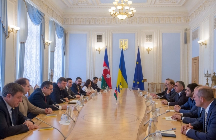 Депутаты Азербайджана и Украины обсудили вопросы двустороннего сотрудничества - ФОТО