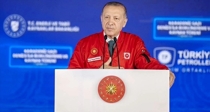 Эрдоган: Турция сегодня сделала огромный шаг к энергетический независимости - ВИДЕО