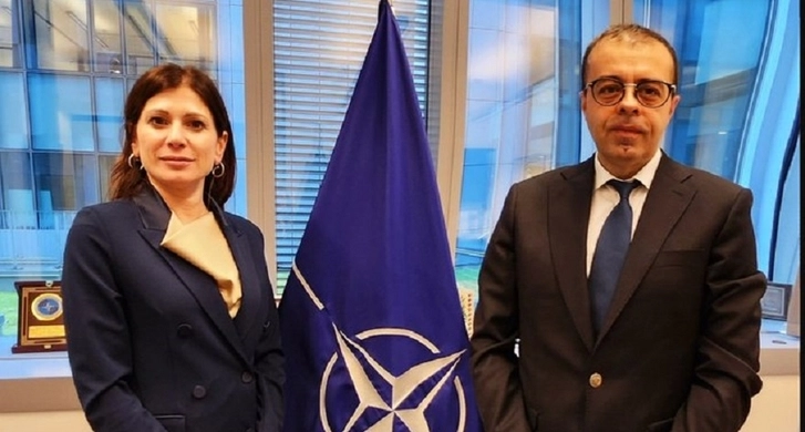 Обсуждено партнерство Азербайджана и НАТО - ФОТО