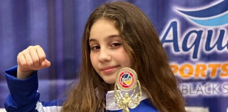 11-летняя азербайджанка стала чемпионкой Европы по карате - ФОТО